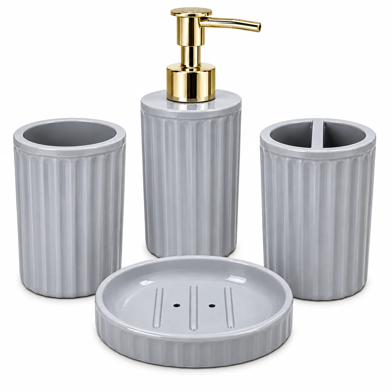 Charu Cylindrical Dispenser Suite