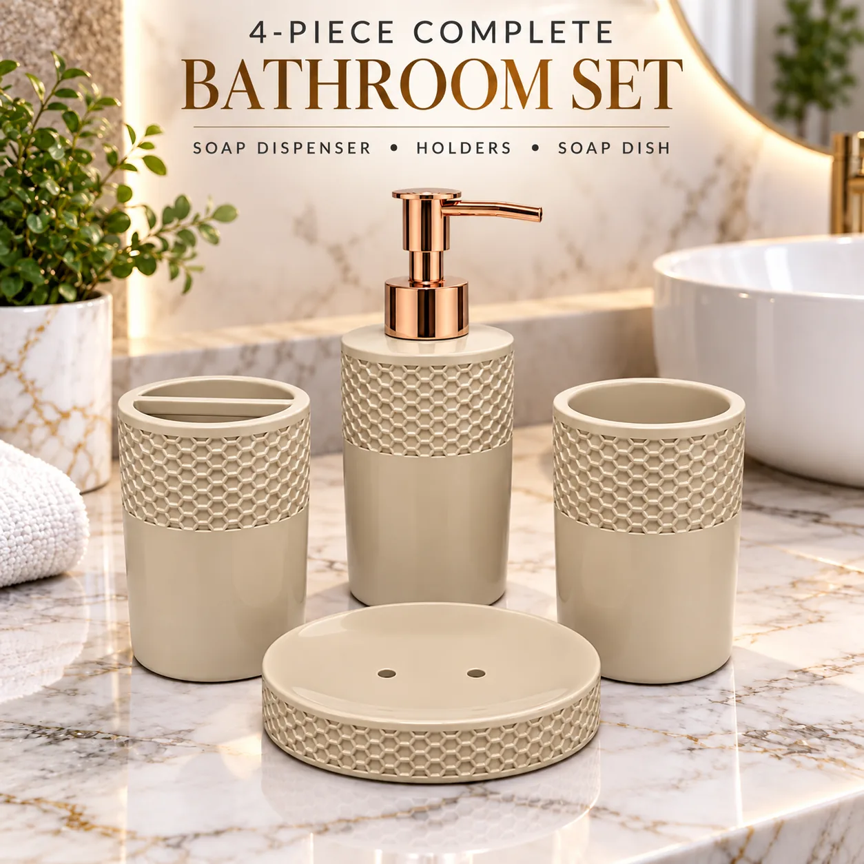 Manthan Textured Vanity Suite alternate view
