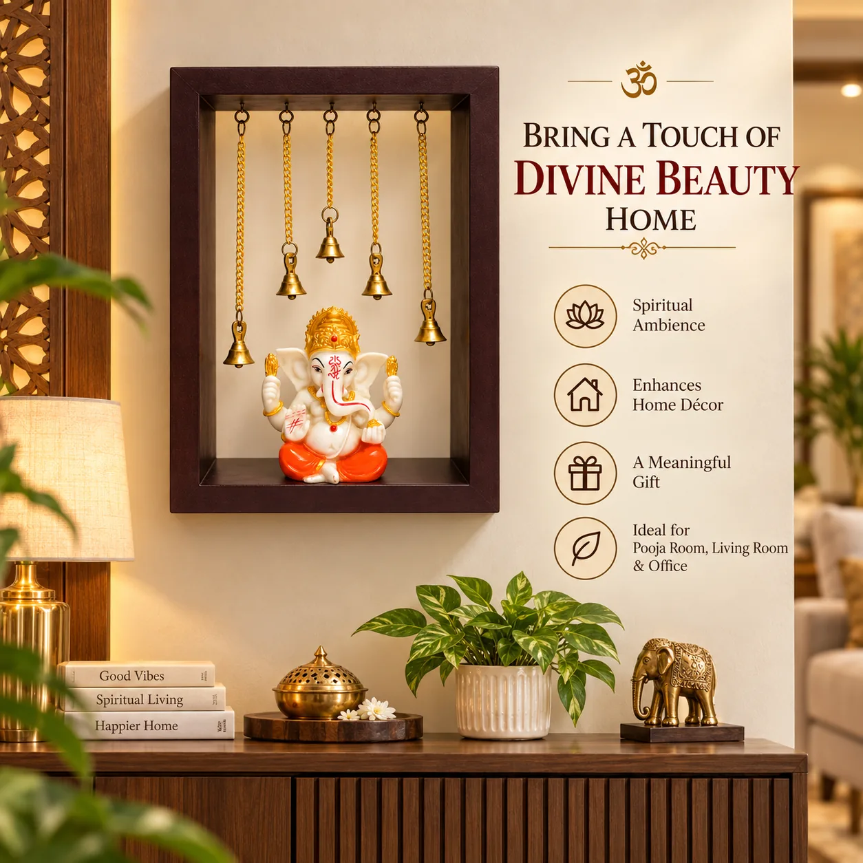 Ananta Wall Mandir alternate view